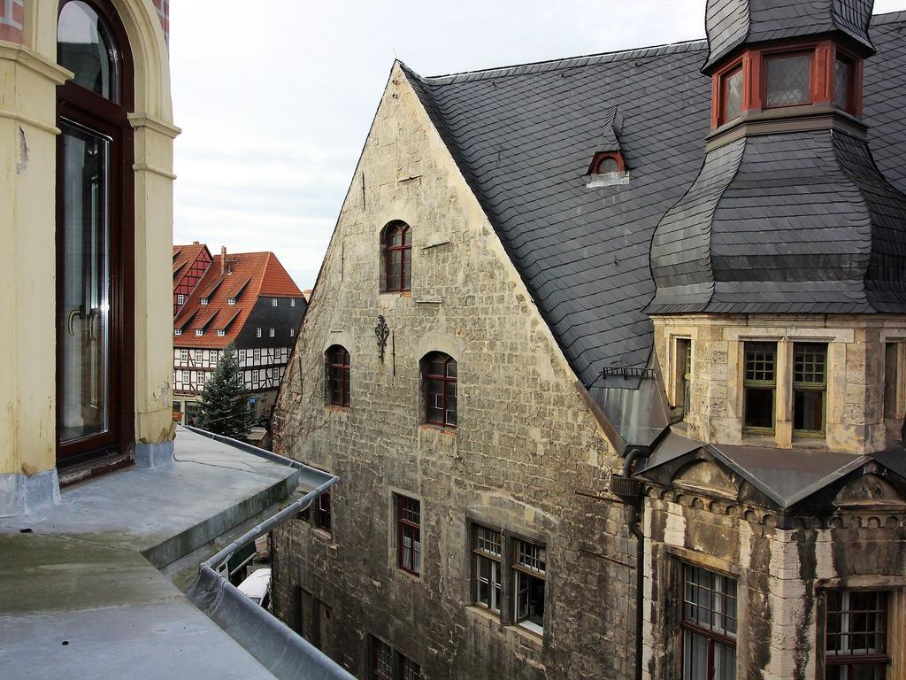 Apartment Am Rathaus Quedlinburg Kültér fotó